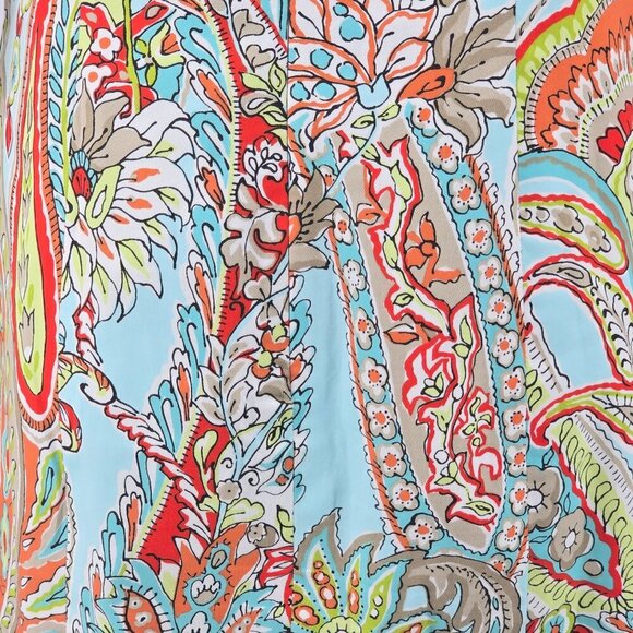 Tommy Bahama Womens Paisley Print Strappy Sundress Size 4 - Picture 7 of 8